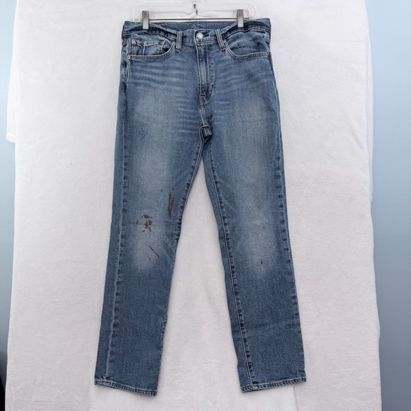 Levi's Other - Levis 513 Jeans Mens 34x30 Blue Slim Straight Stretch Whisker